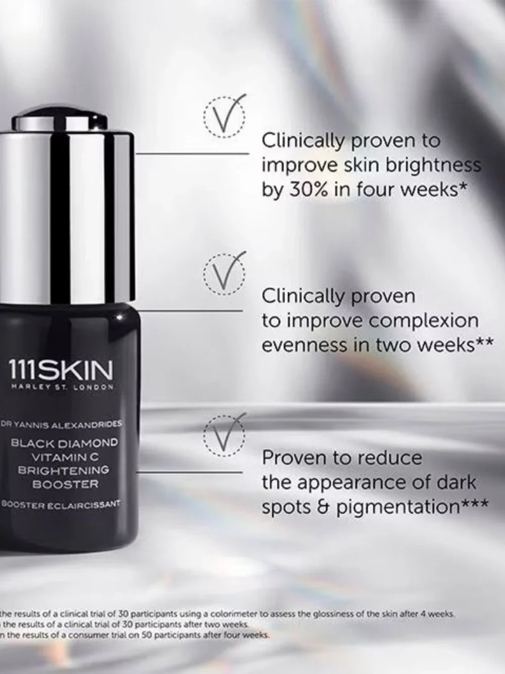 **5/$25** BEAUTY – 111SKIN Black Diamond Vitamin C Brightening Booster